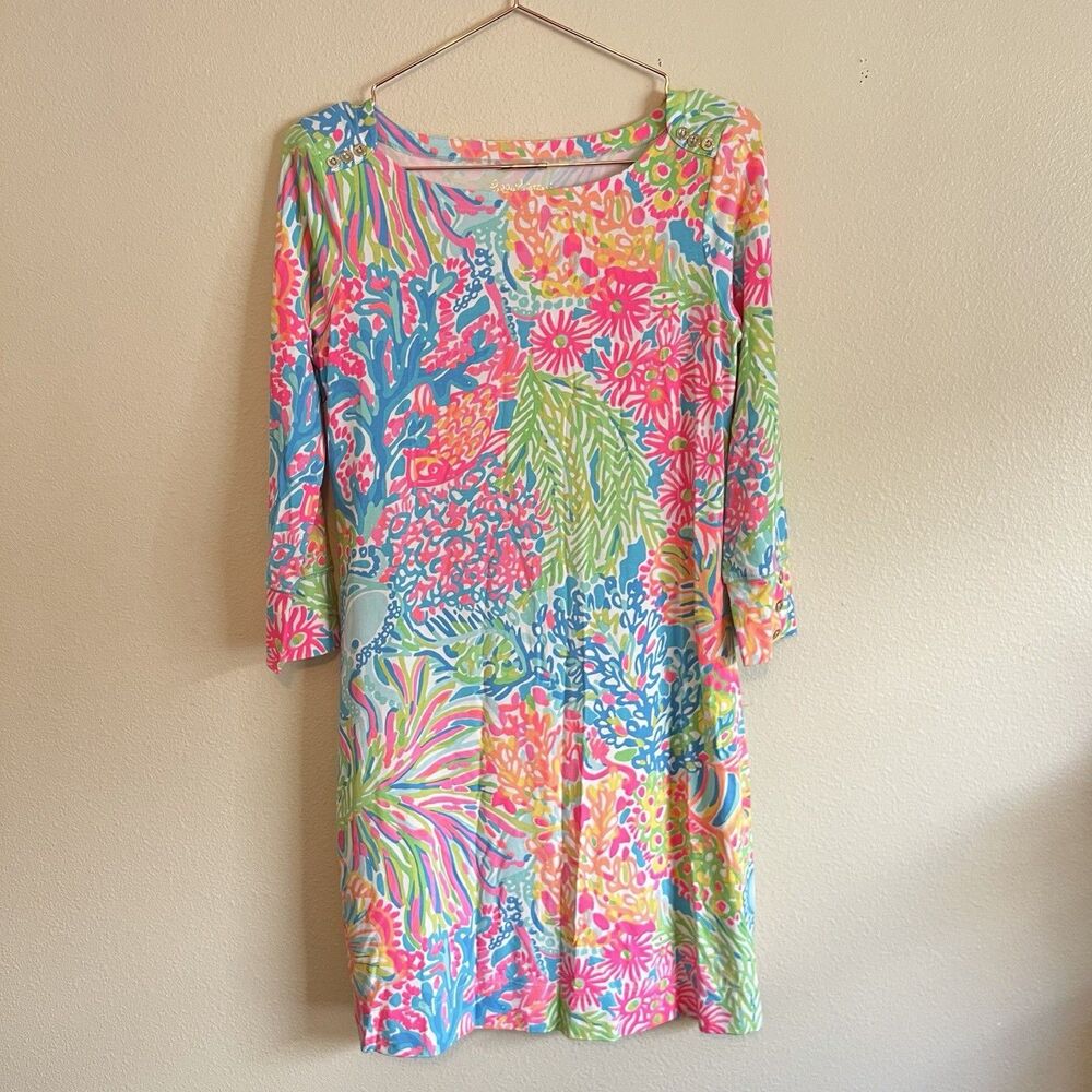 Lilly Pulitzer Women's Size S Sophie Dress UPF 50 Beach Wear Sun Protection